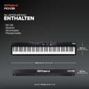 Roland RD-08 Stage Piano | Authentische RD Sounds & Spielbarkeit | Schlankes Design | PHA-4 Tastatur 88 gewichteten Tasten | Erweiterbare Funktionen | 3000+ integrierte Sounds - 6