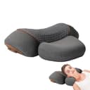 Fisiorest 3 in 1 Neck Massager, Heated Massage Neck Pillow, Cervical Massage Traction Bed Back Pillow, Sleeping Cervical Massage Pillow, Relax Cervical Vertebra (Black) - 1