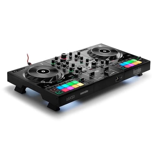 Hercules DJControl Inpulse 500 - Controladora de DJ USB de 2 decks para Serato DJ Lite y DJUCED