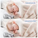 ieGeek 2k Baby Monitor Video e Audio con 5" LCD, Telecamera Bambini con Monitor Supporto Controllo Tramite APP Mobile & Monitor, 3000 mAh Batteria Ricaricabile, 3 Tipi di Rilevamento Intelligente - 6