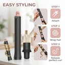 Accesorio para rizar el cabello largo de 30 mm compatible con Dyson Airwrap HS01 HS05 HS08 y adaptador para secador de pelo HD01-HD16, accesorios automáticos para rizos naturales - 7