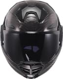 LS2, Casco moto modulare ADVANT X CARBON Gloss Carbon, M - 4