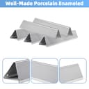 Htanch 17.5" Cast Iron Grate with Stainless Steel Flavorizer for Spirit and Spirit II 300 Series Grills, Grill Parts for Weber Spirit E310 Weber Spirit II 300 Spirit E/S310 E/S315 320 330 SP320 - 3