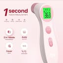Forehead Thermometer for Adults Kids, No-Touch Infrared LCD Display Digital Baby Thermometers Body Temperature Thermometer - 2