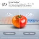 LG GBBSJ20DPY- Frigorífico Combi DoorCooling+, 2,03m, Clasificación D, Serie 200, Capacidad 375L, Inox antihuellas - 7