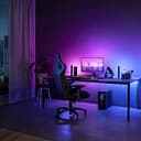 Philips Hue Play, Lightstrip Gradiend per Pc, 32-34", Hue Bridge Incluso, 23W - 3