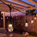 Nanoleaf Matter Essentials, Guirnalda Luces Exterior Starter Kit 15M LED RGBICW - Luces Led 16M Colores, IP65 Impermeable, 20 bombilla inteligente LED, WiFi Bluetooth Matter, para Jardin Terraza - 5