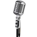 Shure 55sh Serie II Iconic Unidyne Dynamic Vocal Microfono, Mic classico e vintage con modello polare direzionale cardioide per spettacoli dal vivo - 9