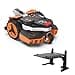 WORX Landroid Vision M600 Robotic Lawnmower WR206E.1 for Gardens up to 600 m², AI Lawn Mower Robot without Boundary Cable, Active Obstacle Avoidance with AI Technology, Hedgehog Protection + WA0825 Vision Garage - 1