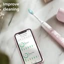 Philips Kabelgebunden, Sonicare DiamondClean 9000 Series Power Elektrische Zahnbürste, Sonderausgabe, Schallbürste, 1x HX9911 Premium Bürstenkopf zum Plaque-Schutz (Modell HX9911/84), rosa - 5