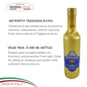 Olio Riviera Ligure DOP extra vergine di olive 100% Taggiasche, lt 0,50 x 2 fasciato oro - 3