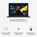 Apple 2024 MacBook Pro Portatile con chip M4, CPU 10 core e GPU 10 core: display Liquid Retina XDR 14,2", 16GB di memoria unificata, 1TB di archiviazione SSD; color Nero siderale - 5
