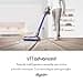 Dyson V11™ Advanced aspirapolvere senza filo, 200 Airwatt, autonomia 60 minuti, tecnologia anti-groviglio, aspirapolvere per pavimenti e portatile (Nichel/Viola) - 3