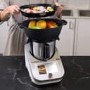 Ufesa TotalChef RK7 Robot de Cocina Inteligente Multifunción, WIFI, 30 Funciones, 4.5L, Pantalla Táctil de 7 Pulgadas, Báscula Integrada, Recetario Interactivo, Color Plata/Negro - 5