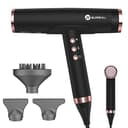 slopehill Ionen Haartrockner, 110,000RPM Bürstenloser Motor Schnelles Trocknen Föhn mit Magnetischer Diffusor, Wenig Lärm/Biokeramische Technologie, für Zuhause, Reisen, Salon (Mattschwarz) 2 - 1