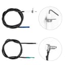 GFTIME 67532 Zünderkit Ersatz für Weber Genesis II 330/335 Serie E-330, E-335, S-330, S-335, SE-330, SE-335 (2017 und Neuer), Zünder mit Drahtmanagement und Keramikschutz, Grill Anzünder Ersatzteile - 7