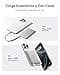 Baseus Picogo AM41 Power Bank, Ultra Slim 5000mAh Magsafe Powerbank, PD 20W de Carga Rápida, Portátil, Mini Bateria Externa Magnética con Cable USB C para iPhone 17/16/15/14/13/12, Titanio - 3