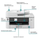 BROTHER MFC-J6540DW Wireless Colour Inkjet Printer |A4 4-in 1 (Print/Copy/Scan/Fax) | Wi-Fi/USB/NFC | A3 Print/Copy/Scan, UK Plug - 2