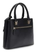 GUESS Noelle II Multi Compartment Satchel Shoulder Bag Black - 3