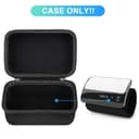 BOVKE Carrying Case for OMRON Evolv Bluetooth Wireless Upper Arm Blood Pressure Monitor, BP7000 One-Piece Design Portable OMRON BP Monitor Storage Bag, Black - 2