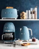SMEG - Máquina de Café de Filtro, Anni 50, Storm blue DCF02SBMEU - 4