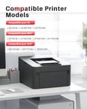 TN247 TN243 Cartucho de Tóner Compatible para Brother TN-243CMYK para Toner DCP-L3550CDW Brother MFC-L3750CDW MFC-L3770CDW MFC-L3710CW HL-L3210CW HL-L3230CDW HL-L3270CDW TN243CMYK, Pack de 4 - 2