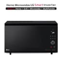 LG MJ3965BPS - Horno Microondas, 4 en 1, con Display Digital, de 39 Litros y 1100 W, Función Smart Inverter y EasyClean, Cocina Más Rápido, Mantiene Sabor, Color Negro - 3