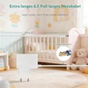 5V Babywippe Netzteil kompatibel mit Joie Serina Swivel Babyschaukel Ersatzadapter für Elektrische Baby-Schaukelstühle Ladegerät Ladekable 2 Meter lang - 5