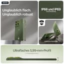 Motorola Edge 70 Smartphone (Robustes 6,67"-Super-HD+-Display Dank Corning Gorilla Glass 7i, 50-MP-Kamera, 12/512 GB, 4800 mAh, 68W-TurboPower-Aufladen) Pantone Bronze Green, inkl. Schutzcover - 2