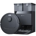 ECOVACS DEEBOT T30e Omni Saugroboter mit Wischfunktion, 25.000 Pa, OZMO Turbo 2.0 Wischen, ZeroTangle 3.0 Anti-Verheddern, Triple-V-Hauptbürste, Omni-Station, 75°C Moppwäsche, Schwarz - 1