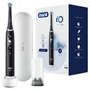 Oral-B iO Series 6 Electric Toothbrush/Electric Toothbrush, 5 Cleaning Modes for Dental Care, Magnetic Technology, Display & Travel Case, Gift Man/Women, Designed by Braun, Black Lava - 1