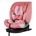 For Your Little One AllStage 360 Group 0/1/2/3 Car Seat, ISOFIX i-Size, 360-Degree Rotation, Rear and Forward-Facing, Birth to 12 Years, 5-Point Harness, 7 Height Positions (Blush Rose) - 6