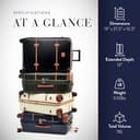 Bric's Bellagio Trolley 70,5 cm Black/Tan - 5