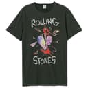 Amplified Unisex Band T-Shirt - The Rolling Stones - Hackney Diamonds, Grigio Scuro, M - 1
