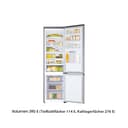 Samsung RB38C600DSA/EF Kühl-Gefrierkombination, 203 cm, 390 l, AI-Kühlschrank mit Gefrierfach, Wifi & AI Energy Mode, No Frost+, SpaceMax, Edelstahl Look - 3