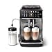 Saeco GranAroma Fully Automatic Coffee Machine with 16 Coffee Specialities, Intuitive Colour Display, 4 User Profiles, Ceramic Grinder, Stainless Steel Black (SM6585/00) - 1