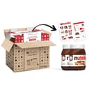 Bi-pack Nutella 750g con Sticker Nutella, Crema Spalmabile alle Nocciole e Cacao, Senza Glutine, Conservanti e Grassi Idrogenati, Formato Scorta per Famiglia, Ideale a Colazione, Idea Regalo - 1
