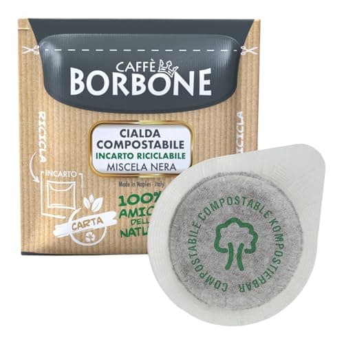 100 cápsulas de Caffé Borbone Miscela Nera ESE, 44 mm