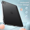 JETech Custodia per iPad Pro 13 Pollici M4 (2024), Sottile Supporto Rigido Retro Conchiglia Intelligente Cover con Auto Svegliati/Sonno (Nero) - 4
