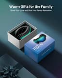 RENPHO Eyeris 1 RENPHO Massaggiatore per occhi con calore, massaggiatore riscaldato per emicrania, maschera per gli occhi con musica Bluetooth, rilassa e riduce l'affaticamento degli occhi - 8