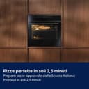 Electrolux COX8P08WH, Forno da Incasso Multifunzione Pirolitico, Autopulente, 72 L, PizzaExpert 340°C, Funzione Pizza in 2,5 Minuti, Vapore, Display Touch, Teglia in Ghisa e Pala Incluse, Wi-Fi, Nero - 10