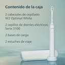 Cepillo Philips Sonicare Serie 3000 - Cepillo dental sónico, sensor de presión, 3 niveles de intensidad, EasyStart, SmarTimer, autonomía de 14 días, estuche, blanco, pack doble, HX4072/41, [Nuevo] - 9