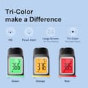 No-Touch Forehead Thermometer for Adults,Kids,Infrared Digital Baby Thermometers, Accurate Reading with Large Display, Mute Mode, Fever Alarm,Memory Recall - 3