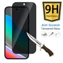 Afikyutu Protector de Pantalla Privacidad para Google Pixel 10, 2 Piezas Antiespía Cristal Templado + 2 Piezas Protector de Lente Cámara, Anti-Arañazos, Fácil de Instalar, 9H Dureza - 6