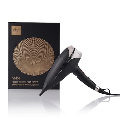 ghd Helios - Secador de Pelo Profesional, Ligero, Secado Rápido, Máximo Control del Peinado - Para Todo Tipo de Cabello - (Enchufe Europeo)
