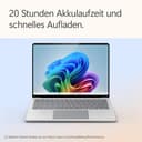 Microsoft Surface Laptop | Copilot+ PC | 15” Touchscreen | Snapdragon® X Elite (12 Kerne) | 16GB RAM | 512GB SSD | neuestes Modell, 7. Edition | Platin - 4