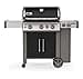 Weber Barbecue a Gas da Giardino con Ripiani Laterali e Coperchio 61016129 EP-335 GBS Genesis II - 1