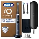 Oral-B iO Series 9 Elektrische Zahnbürste — Electric Toothbrush, Inkl. 3 Aufsteckbürsten — 7 Modi für Zahnpflege, CHIP Testsieger (11/25), Designed by Braun, Schwarz - 1