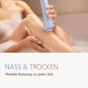 Philips Epilierer Series 8000 - Kabelloser Epilierer für Nass- und Trockenanwendung, Haarentfernung für Beine und Körper, mit ProGuide, 5 Zubehörteile, 60 Min. Akku, Modell BRE709/00 - 6