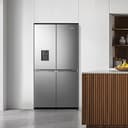 Hisense RQ758N4SWSE Frigorifero Quattro Porte Americano, Grande capacità 606 litri, Finitura Inox, Total No Frost, Classe E, Motore Inverter, Metal Cooling, Convert Zone, WiFi - 10